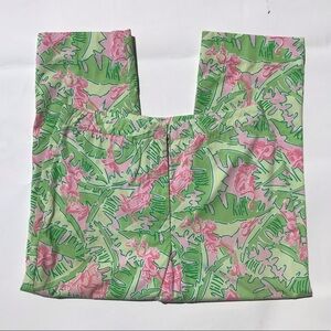 Lilly Pulitzer Vintage Cropped Pant Monkey Print 2